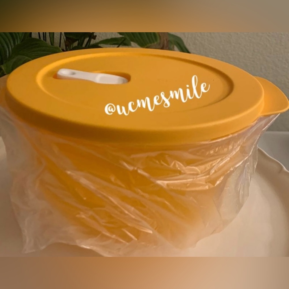 Tupperware CrystalWave Round Bowl Container Set (2) - Picture 3 of 3